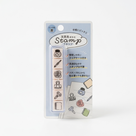 Juego de Sellos Kamio Japan (Set de 6)