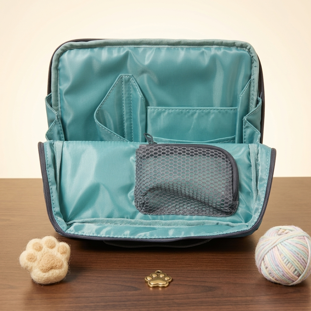 Soporte Organizador Kokuyo Haco・biz - Bolsa dentro de Bolsa, Negro