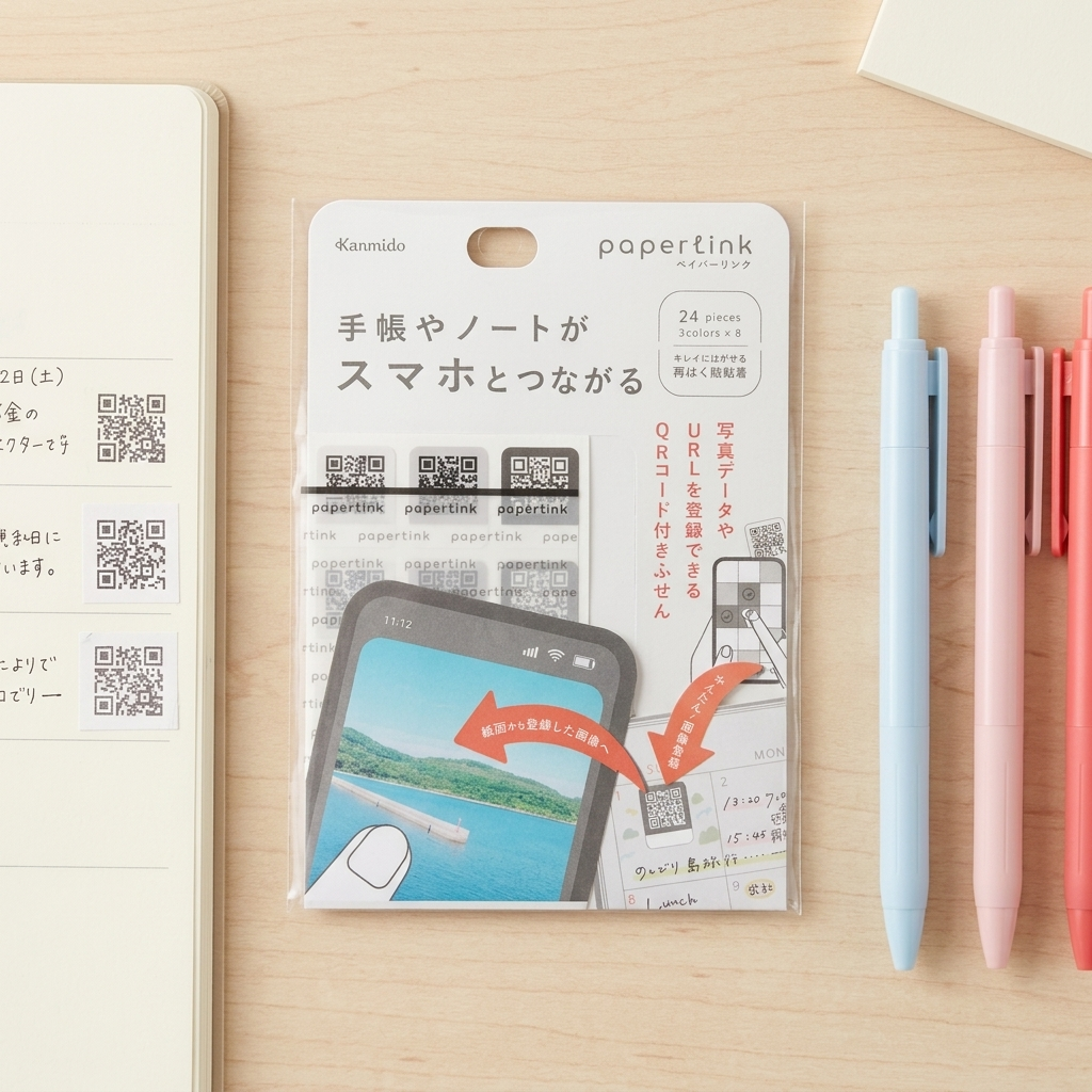 Notas Adhesivas Paperlink Kanmido - Con Código QR