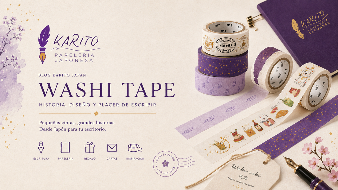 Washi tape: la cinta que los japoneses convirtieron en arte