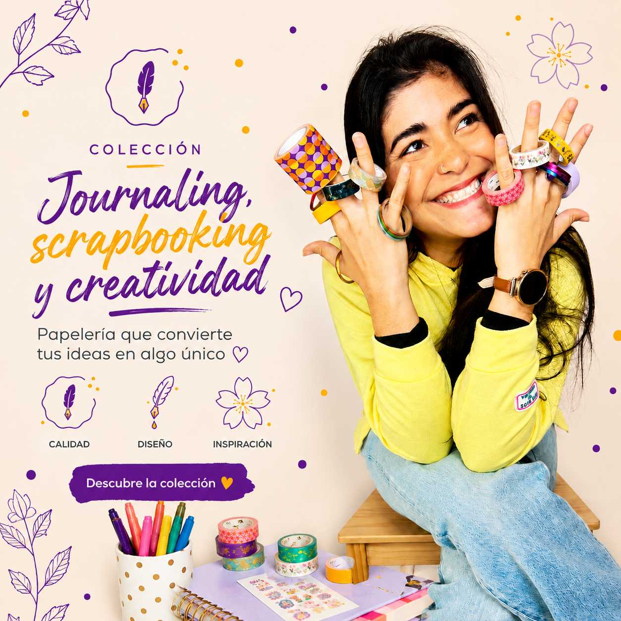 Journaling, scrapbooking y creatividad