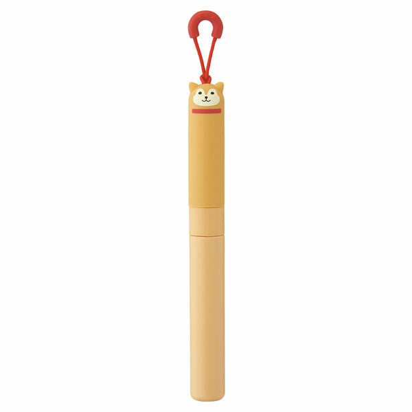 Los seis diseños de tijeras PuniLabo del kit: shiba, gato negro, gato blanco, foca, pollito y pug