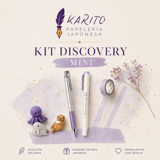 Kit Discovery "Mini" - Set Esencial de Papelería Japonesa