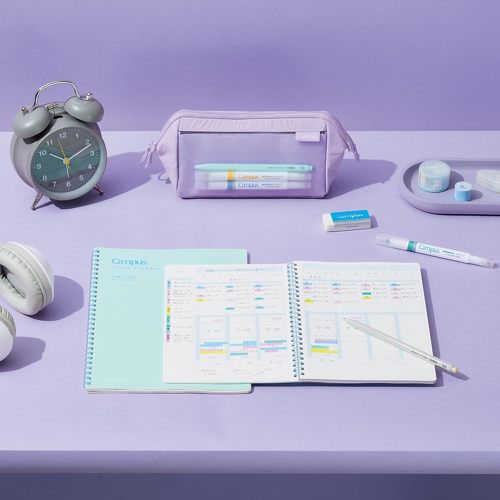 Planner de Estudio Kokuyo Campus A5 - Color Púrpura (Purple)