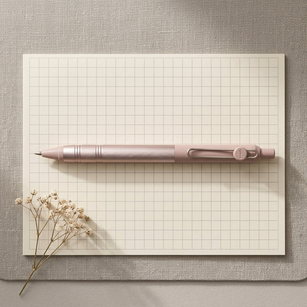 Bolígrafo Uni-ball Zento "Retreat Edition" 0.5 mm - Anthurium Pink