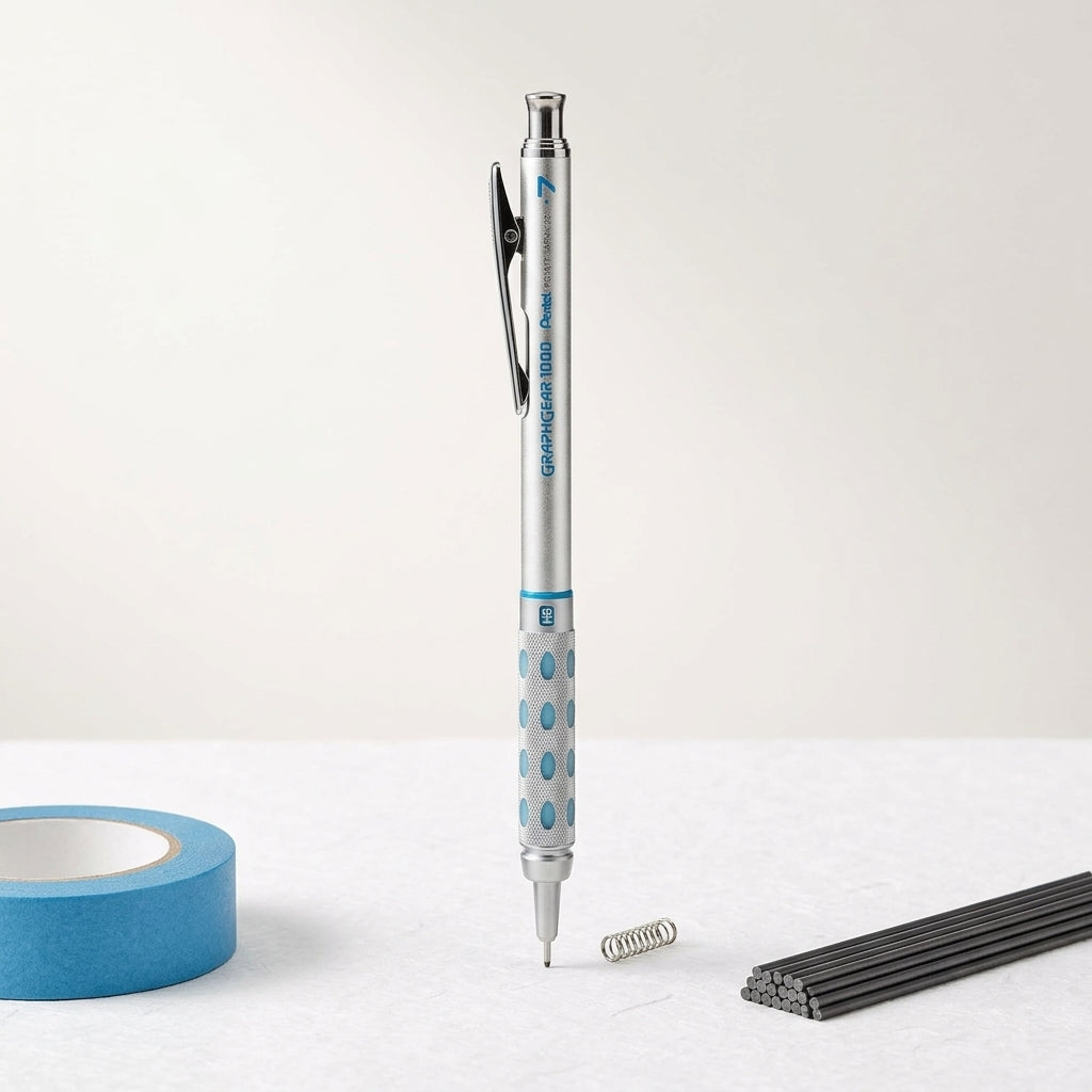 Portaminas Profesional Pentel GraphGear 1000 - Cuerpo Metálico