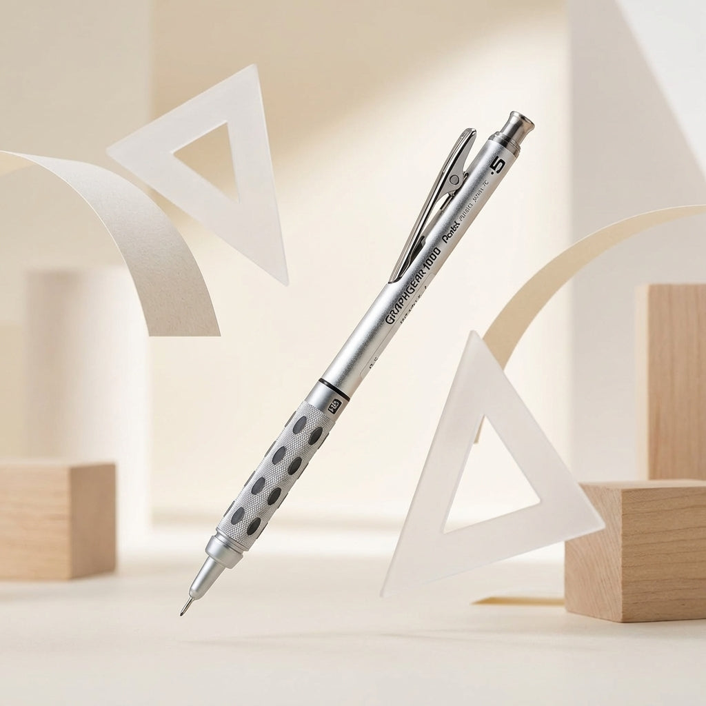 Portaminas Profesional Pentel GraphGear 1000 - Cuerpo Metálico