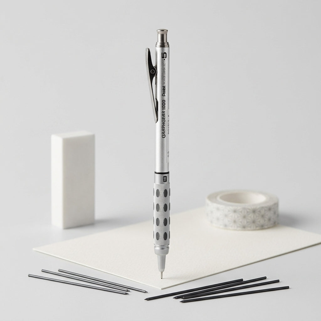 Portaminas Profesional Pentel GraphGear 1000 - Cuerpo Metálico