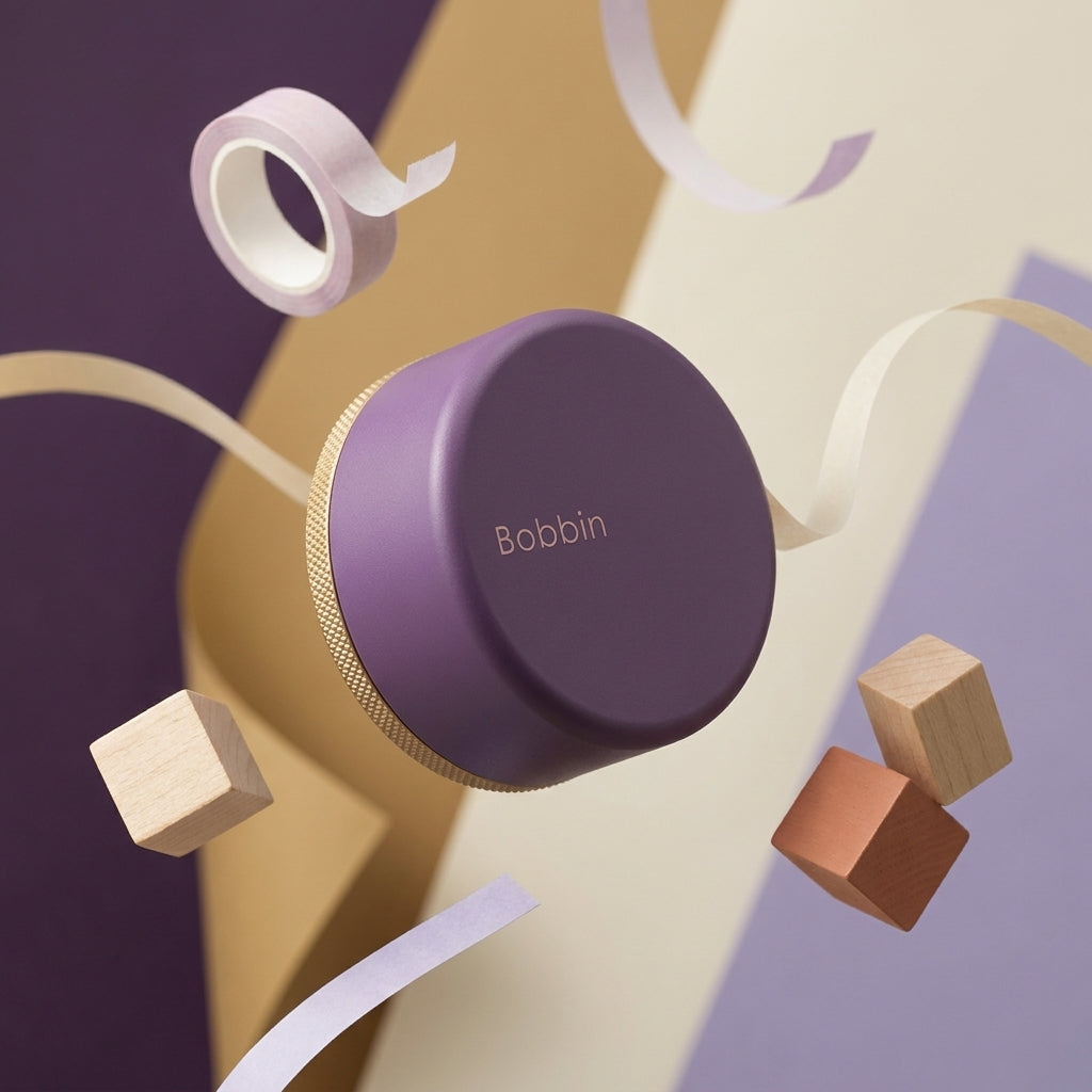 Estuche con Cortador de Cinta Washi Kokuyo Bobbin - Serie Especial