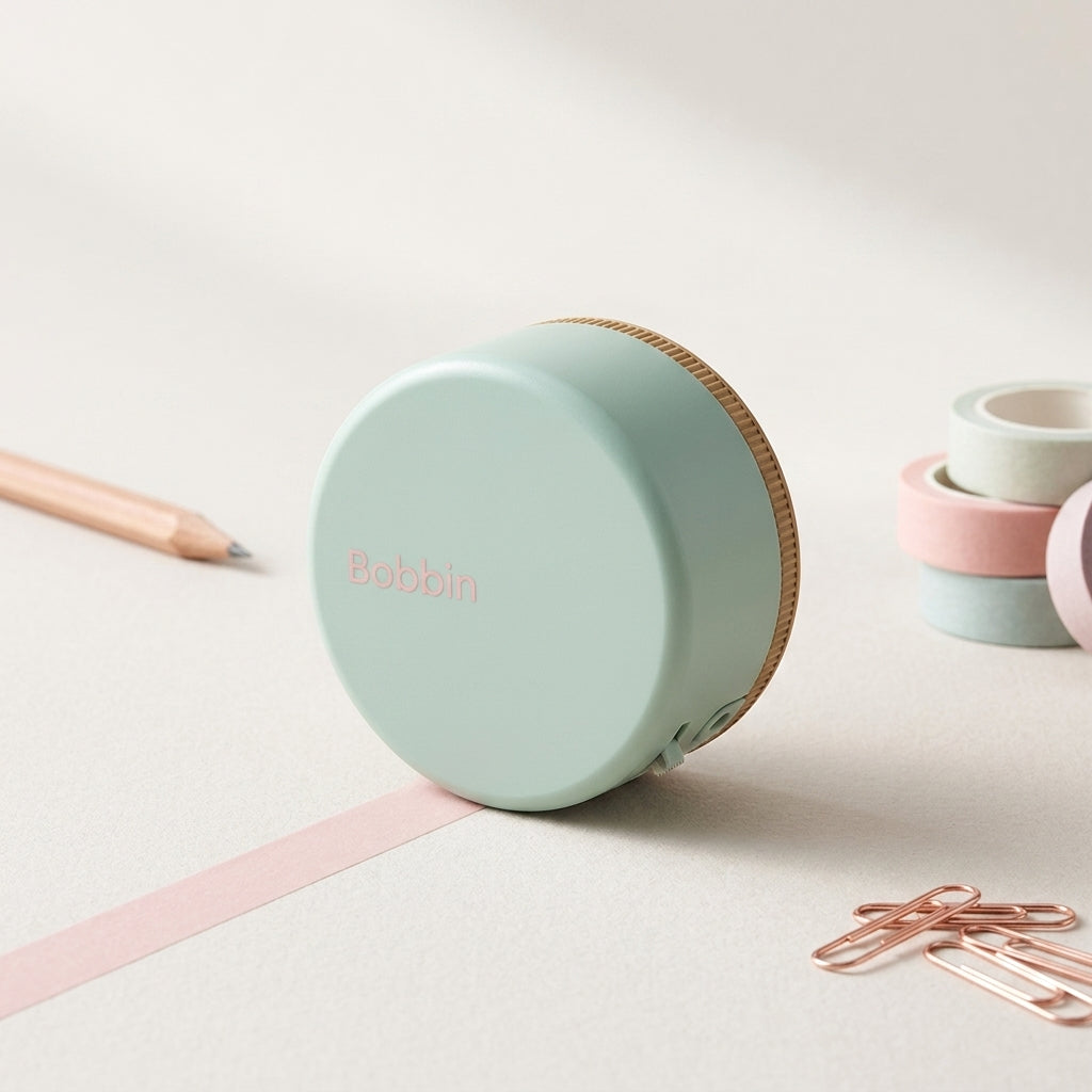 Estuche con Cortador de Cinta Washi Kokuyo Bobbin - Serie Especial