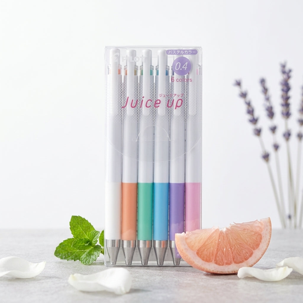 Set de 6 Bolígrafos Pilot Juice Up 0.4 mm - Colores Pasteles (Pastel)