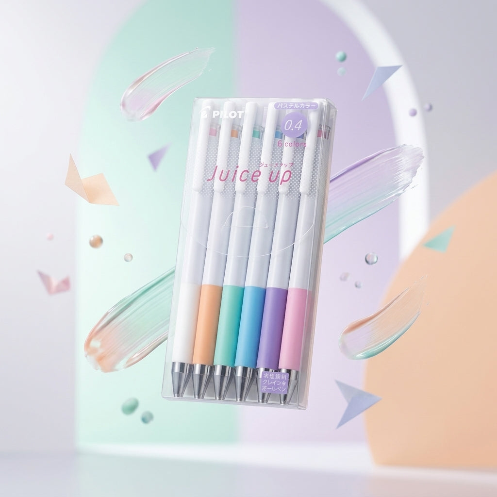 Set de 6 Bolígrafos Pilot Juice Up 0.4 mm - Colores Pasteles (Pastel)