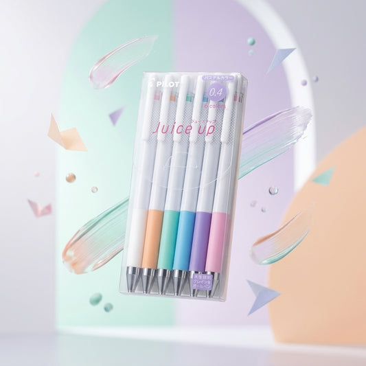 Set de 6 Bolígrafos Pilot Juice Up 0.4 mm - Colores Pasteles (Pastel)