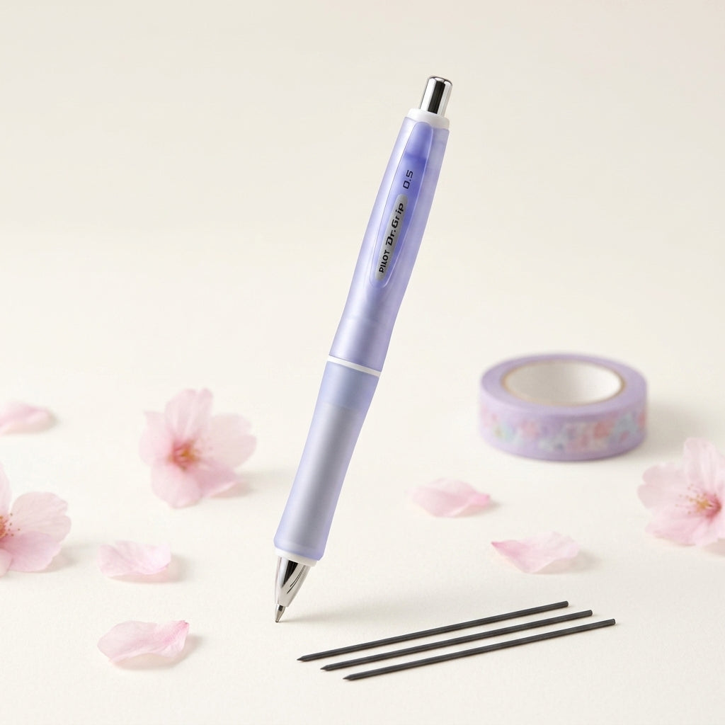 Portaminas Ergonómico Pilot Dr. Grip G-Spec 0.5 mm - Frost Blue