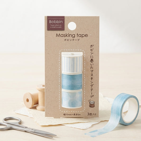 Set de 3 Cintas Washi Kokuyo Bobbin