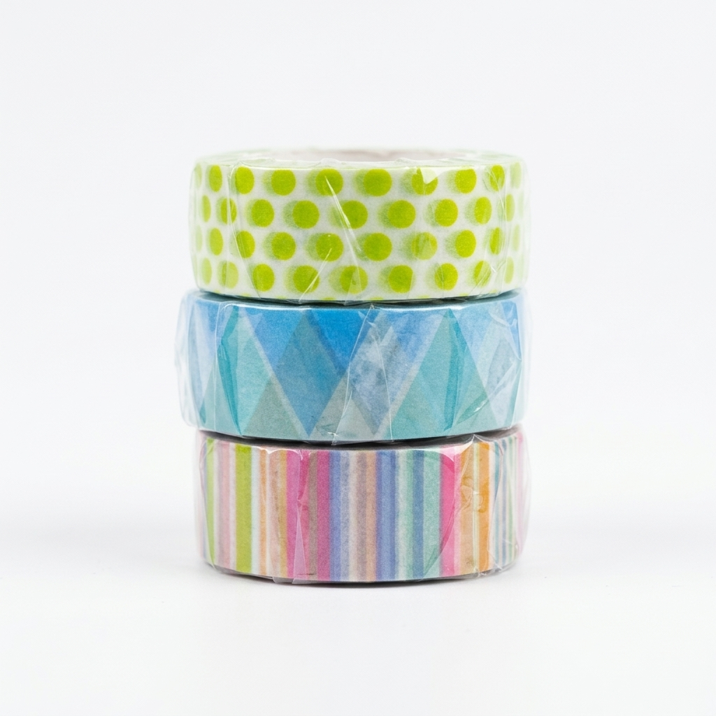 Washi Tape mt (Kamoi) - Diseños Pastel y Geométricos