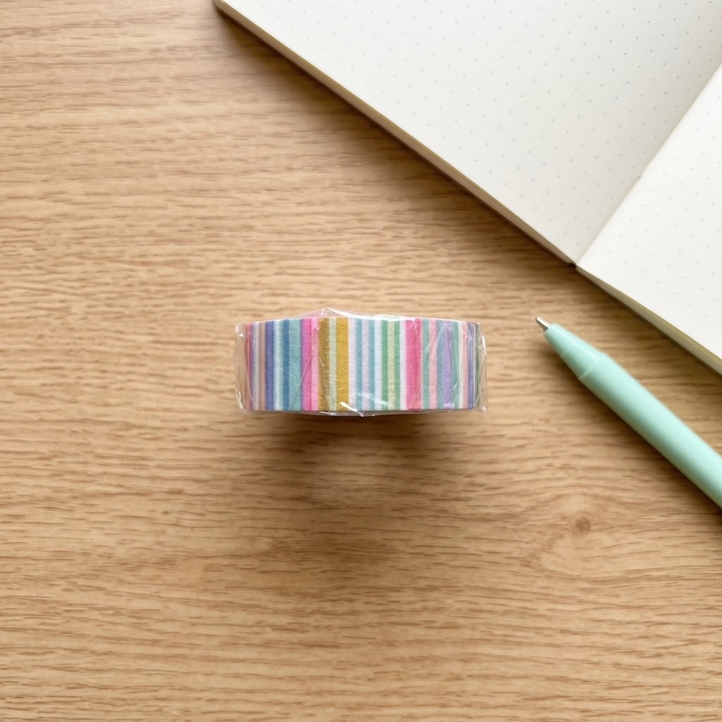Washi Tape mt (Kamoi) - Diseños Pastel y Geométricos