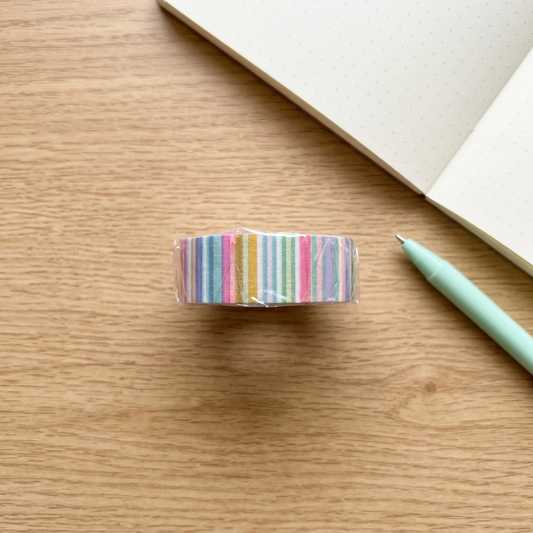 Washi Tape mt (Kamoi) - Diseños Pastel y Geométricos