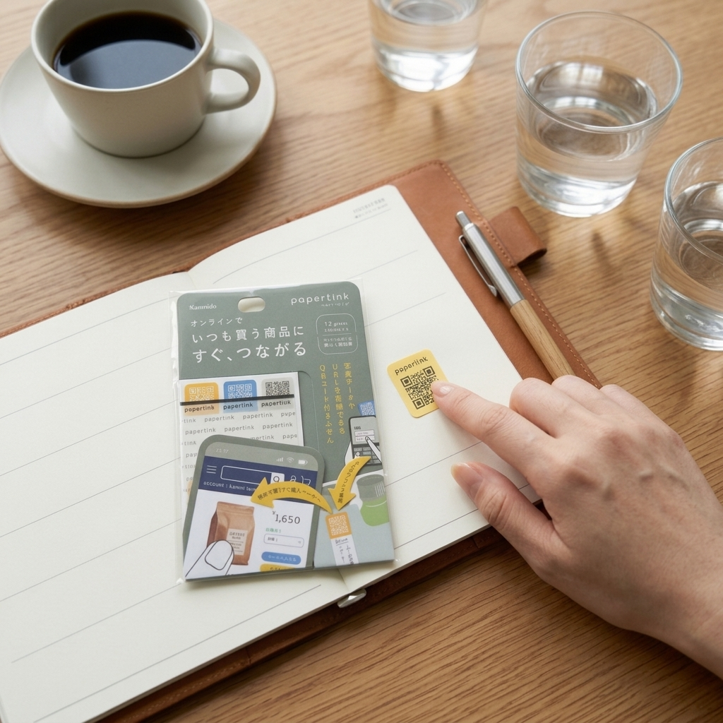 Notas Adhesivas Paperlink Kanmido - Con Código QR
