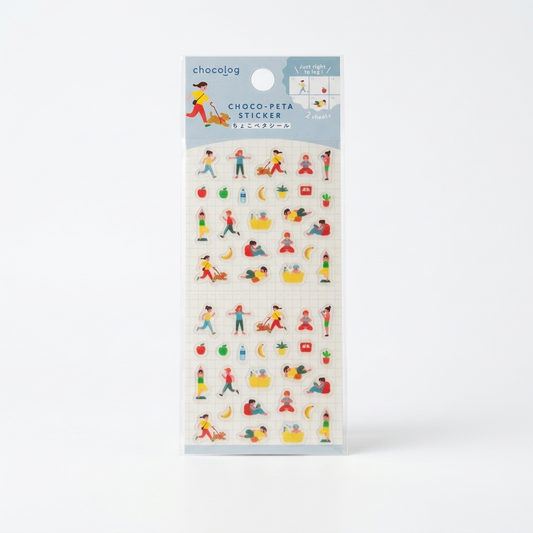 Pegatinas Choco Peta chocolog - Stickers Decorativos