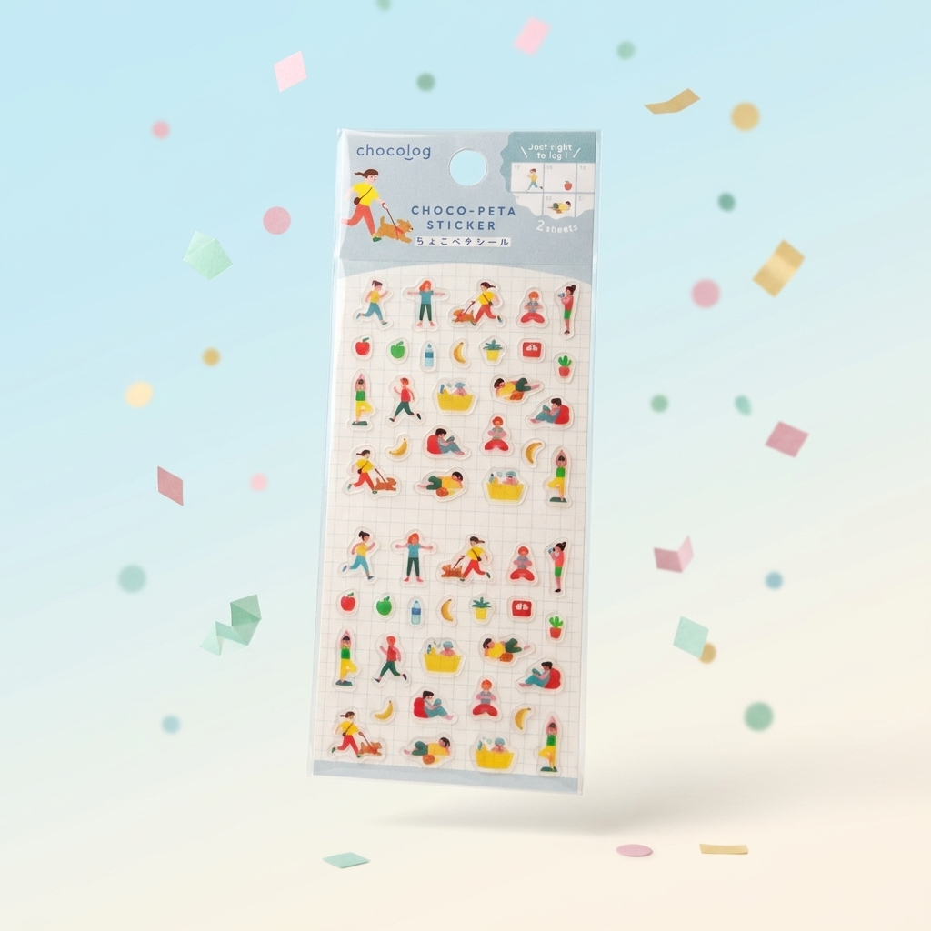 Pegatinas Choco Peta chocolog - Stickers Decorativos
