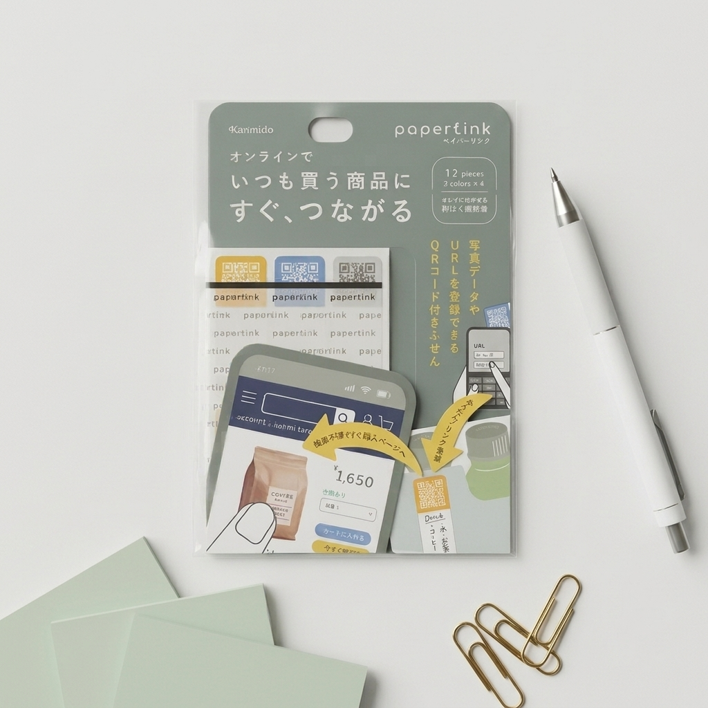 Notas Adhesivas Paperlink Kanmido - Con Código QR