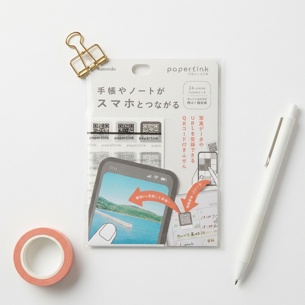 Notas Adhesivas Paperlink Kanmido - Con Código QR