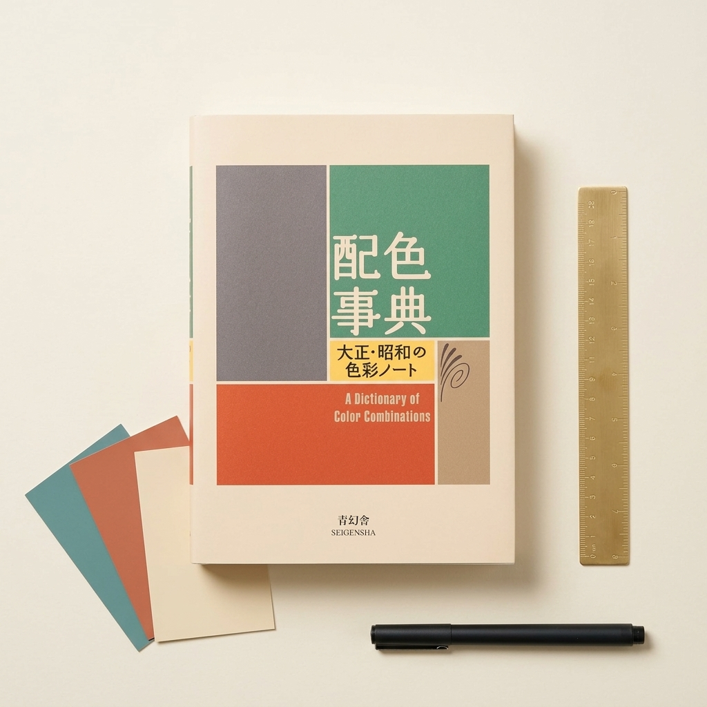 Libro de combinaciones de color de Sanzo Wada, formato de bolsillo